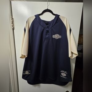 Harley-Davidson Baseball Jersey